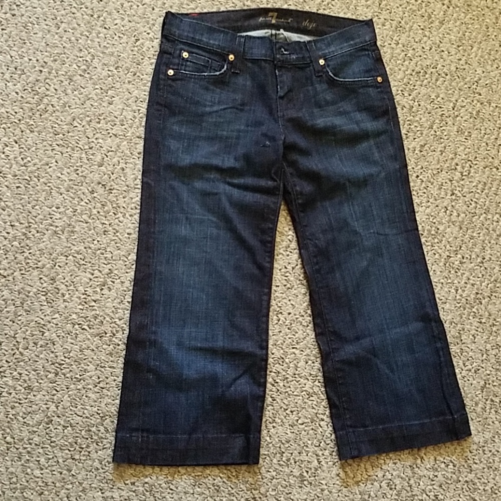 7 For All Mankind cropped jeans
